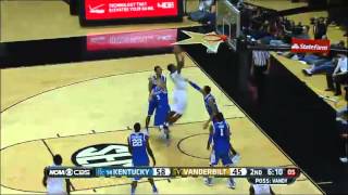 01112014 Kentucky vs Vanderbilt Mens Basketball Highlights [upl. by Skipton]