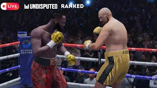 Undisputed Boxing Game Ranked Gameplay [upl. by Quentin]