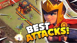 BEST Queen Walk  Queen Charge Attacks  TH10 Attack Strategy Clash of Clans [upl. by Jimmie]