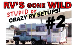 RVs Gone Wild 2 Stupid or Crazy RV setups amp catastrophes  RV Fails and Crashes [upl. by Ahsenra]