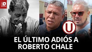 EXJUGADORES de UNIVERSITARIO DESPIDEN a ROBERTO CHALE en el ESTADIO MONUMENTAL  DE CONTRA [upl. by Kym918]