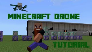 I made a working Spy Drone in Minecraft No Mods  Tutorial  Bedrock 1212 [upl. by Aener]