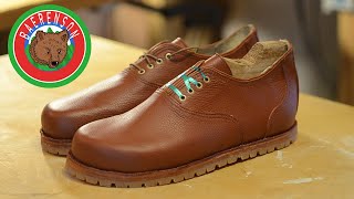 Making my first pair of shoes Oxford PART 1 [upl. by Aerdnek230]