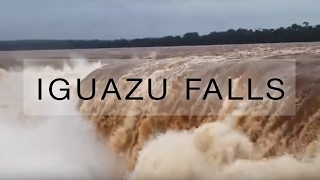 Brazil Iguazu Falls  Helicopter Tour [upl. by Lowry120]