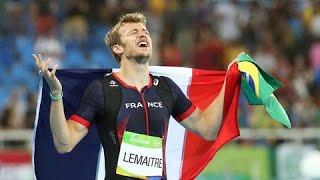 Christophe Lemaitre médaillé de bronze sur le 200m à Rio SON RMC [upl. by Perni]