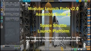 Modular Launch Pads v2 Assembly Guide 02 Space Shuttle [upl. by Essilec]