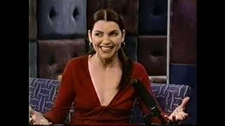 Julianna Margulies on Late Night July 13 2001 [upl. by Aiekahs]