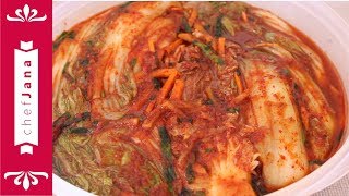 EASIEST VEGAN TRADITIONAL KIMCHI EVER MADE [upl. by Alliuqat]