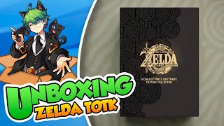 Así es la ED COLECCIONISTA de ZELDA TEARS OF THE KINGDOM  Unboxing  DSimphony [upl. by Elimac]