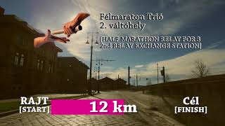 Telekom Vivicittá Félmaraton 2018  útvonalfilm [upl. by Hasan]