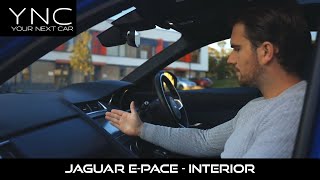 JAGUAR EPACE  INTERIOR REVIEW [upl. by Cochard649]