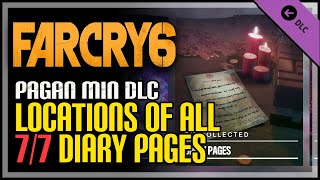 Far Cry 6 Pagan Min DLC All Diary Pages All Kurati TV Guides [upl. by Enrev]