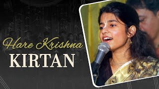 Hare Krishna Kirtan  Maithili Thakur  Krishna Bhajan [upl. by Babb]