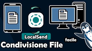 Condivisione file veloce WindowsMacLinuxAndroid  Localsend [upl. by Azal]