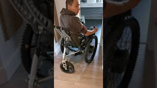 Manoeuvering in a power chair [upl. by Aicena660]