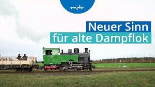 Eisenbahn fürs Publikum  Alte Dampflok im Tauglichkeitstest  MDR um 4  MDR [upl. by Mauchi]