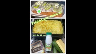 Live du 28 mai Gratin de ravioles aux courgettes et moelleux citrons pavot [upl. by Nnahs]