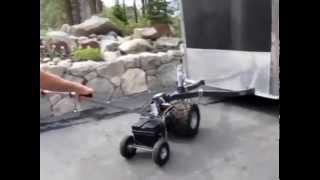 Electric Trailer Mover Dolly In Action [upl. by Modie]