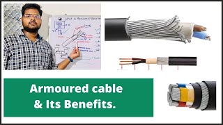 What is Armoured cable  what is the benefits of Armoured cable [upl. by Anaihs]