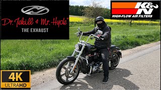 Harley Davidson Softail Standard 2022  Dr Jekill amp Mr Hyde  Big Shot  Exhaust Sound Normal Ride [upl. by Zemaj]