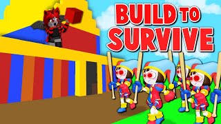 Build to Survive Amazing Digital Circus  Roblox [upl. by Channing]