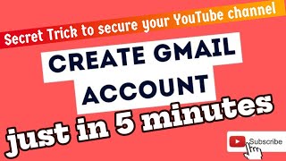 how to create new Gmail account  Gmail account kaise banaen [upl. by Notrem]