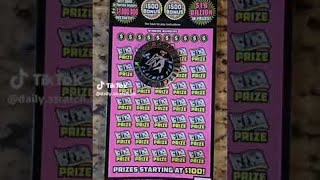 OMG WOW 🚀🚀HUGE CLAIMER🚀🚀🚀 SCRATCH OFF TICKET scratchoff foryou scratchoffclaimer lottery [upl. by Airlia]