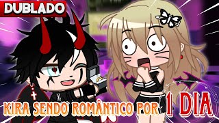 KIRA SENDO ROMÂNTICO POR 1 DIA DUBLADO Mini Filme  Gacha Club [upl. by Nomae703]