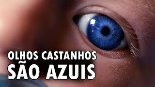 Olhos castanhos são na verdade azuis [upl. by Motch]