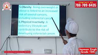 Colorectal Cancer Risk Factors  Inspiring Awareness by New Nav Bharat School Students [upl. by Brechtel]