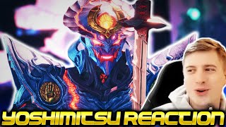 Yoshimitsu Trailer Reaction SOUL EDGE LIFESTEAL WUUUT [upl. by Esadnac]