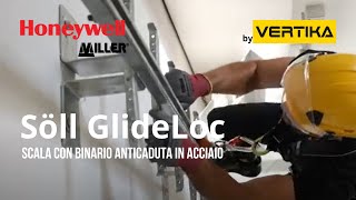 Scala con binario anticaduta in acciaio Söll GlideLoc [upl. by Sixele]