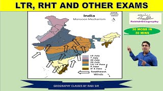 LTR RHTSSD EXAMS II GEOGRAPHY II TOPIC WISE MCQS IICLIMATE amp MONSOON 30 MCQS RabisirGeography [upl. by Atteloc438]