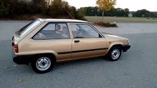 1983 Toyota Tercel AL20 DX  Walk around Video [upl. by Etteragram158]