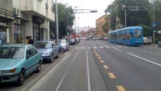 ZAGREB TRAM  Linie 3 Ljubljanica  Savišće Teil 14 [upl. by Hubert]