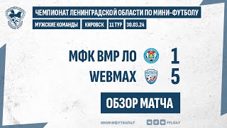 📺 ОБЗОР  МФК ВМР ЛО  WebMAX  15 ЧЛО 300324 [upl. by Ignatzia]