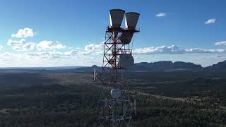 ATampT Long Lines Microwave Relay Tower Site Datil NM [upl. by Saihtam]