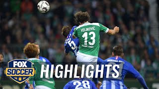 Werder Bremen vs Hertha BSC  201819 Bundesliga Highlights [upl. by Animsay]