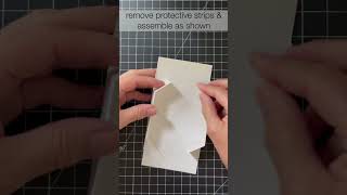 How to Assemble a Book Treat Box by Stampin Up  A Stampin Pretty 1 Minute to WOW Video Tutorial [upl. by Eahsram]