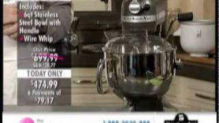 The Shopping Channel  KitchenAid  Pro 600 Stand Mixer [upl. by Viviyan]