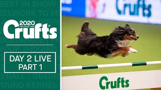 Crufts 2020 Day 2 Live  Part 1 [upl. by Smada]