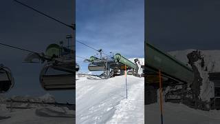 Seggiovia Alpenrose arabba dolomitisuperski chairlift [upl. by Pulling369]