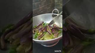 Vankaya fry in telugubrinjal fry Vankaya recipe viralshorts [upl. by Claudio]