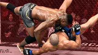 UFC 270 Ngannou vs Gane Best Highlights [upl. by Joice]