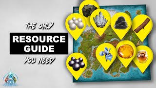 Resource guide  ARK Survival Ascended [upl. by Catarina]