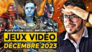 TOP JEUX VIDÉO DÉCEMBRE 2023 🌟 Les incontournables PS5 I Xbox Series I Nintendo Switch I PC [upl. by Leontyne]