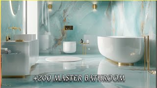 200 Contemporary Bathroom Designs 2025 Master Bathroom Design Ideas Modern Home Interior Design [upl. by Hastings650]