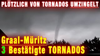 Von Tornados Umzingelt🌪  3 Tornados in Graal Müritz an der Ostsee [upl. by Rosenwald]