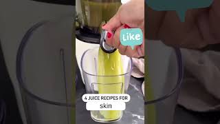 How to Glow 4 Delicious Juice Recipes for Radiant Skin [upl. by Liahkim676]