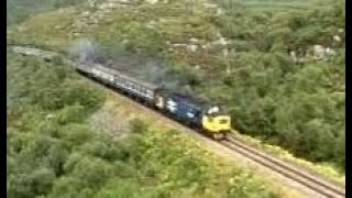 Passenger Train Near Kyle Of Lochalsh Kyle Railway Line On History Visit To Highlands Of Scotland [upl. by Alemrac]